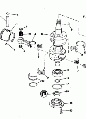 CRANKSHAFT & PISTON