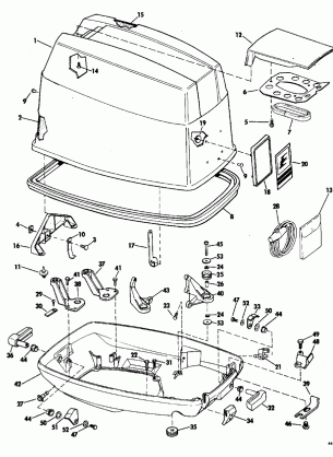 ENGINE COVER -EVINRUDE