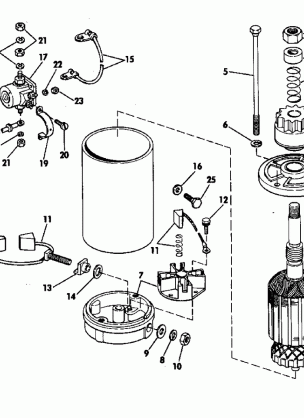 ELECTRIC STARTER AMERICAN BOSCH 17996-29-M030MS