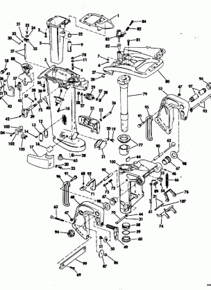 EXHAUST HOUSING-ELECTRIC START ONLY