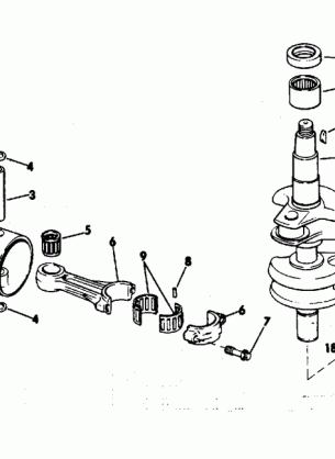 CRANKSHAFT & PISTON