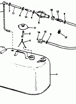 FUEL TANK WITHOUT GAUGE