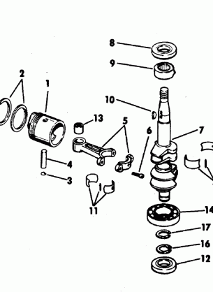 CRANKSHAFT & PISTON