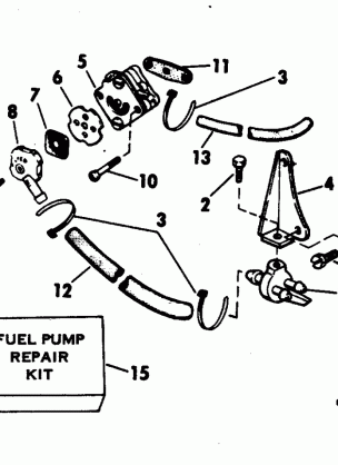 FUEL PUMP BRH MODELS ONLY