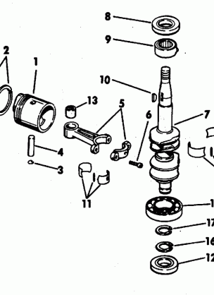 CRANKSHAFT & PISTON