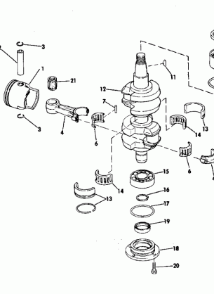 CRANKSHAFT & PISTON