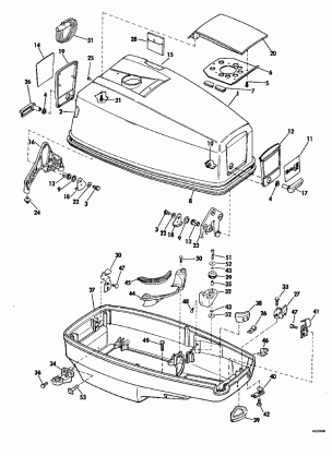 MOTOR COVER - EVINRUDE