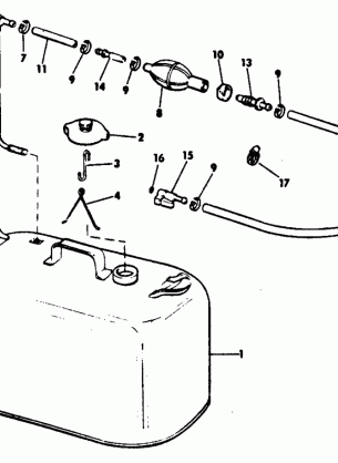 FUEL TANK WITHOUT GAUGE