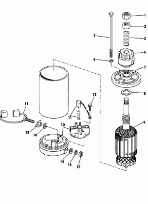 ELECTRIC STARTER /  AMERICAN BOSCH 11229-21-M030SM