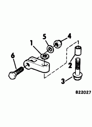STEERING BOLT AND CLEVIS ASSEMBLY KIT