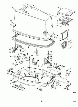 MOTOR COVER - JOHNSON