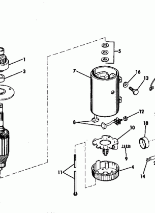 ELECTRIC STARTER & SOLENOID PRESTOLITE MODELS MGD-4115&POA-4