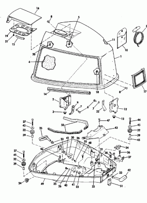 MOTOR COVER - JOHNSON