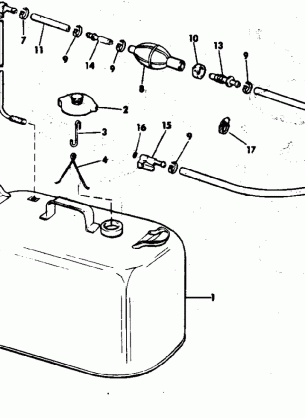 FUEL TANK WITHOUT GAUGE