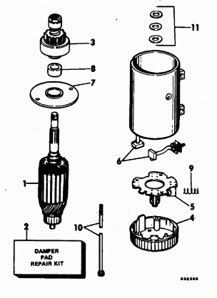 ELECTRIC STARTER - PRESTOLITE MODELS POC-4001