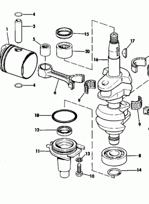 CRANKSHAFT & PISTON