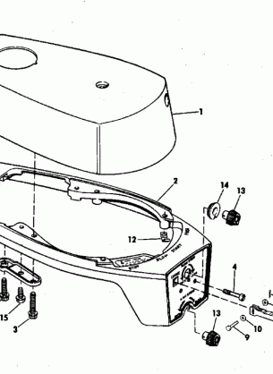 MOTOR COVER - EVINRUDE