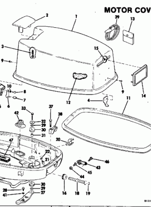 MOTOR COVER-JOHNSON