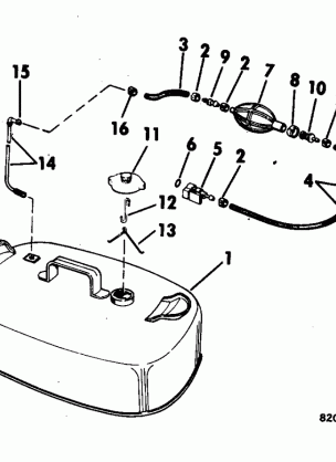 FUEL TANK - 3 GAL