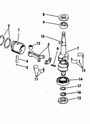 CRANKSHAFT & PISTON