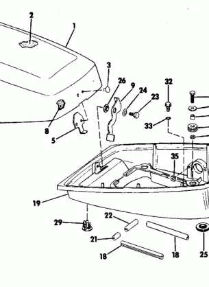 MOTOR COVER7.5  EVINRUDE MODELS