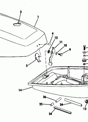 MOTOR COVER-4.5 JOHNSON MODELS