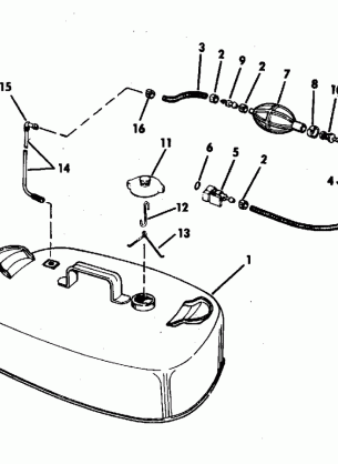 FUEL TANK - 3 GAL