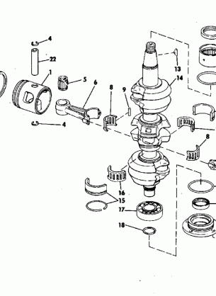 CRANKSHAFT & PISTON