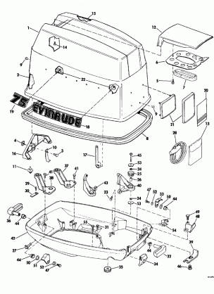 MOTOR COVER-EVINRUDE