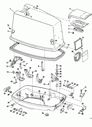 MOTOR COVER-JOHNSON