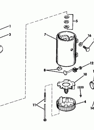 ELECTRIC STARTER & SOLENOID PRESTOLITE MODELS MGD-4115 POA-4