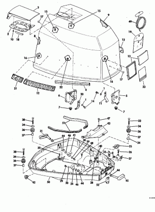 MOTOR COVER - EVINRUDE