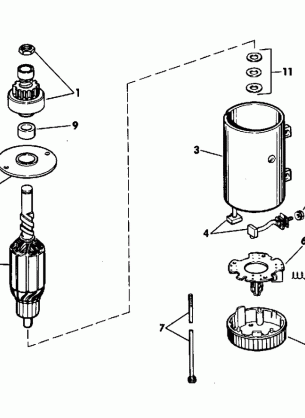 ELECTRIC STARTER PRESTOLITE MODELS MJL-4005