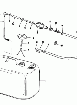 FUEL TANK - 6 GAL