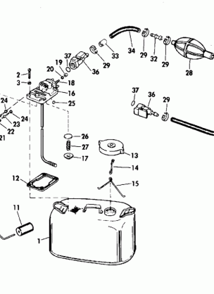 FUEL TANK - 6 GAL