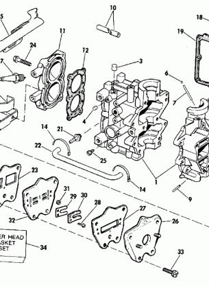 CYLINDER & CRANKCASE-4.5 & INTAKE MANIFOLD