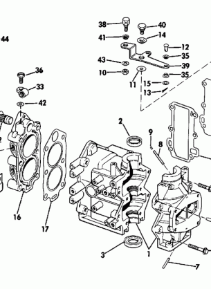 CYLINDER & CRANKCASE - 7.5