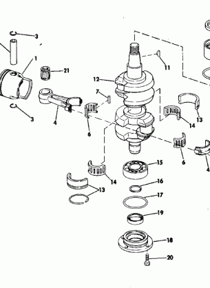 CRANKSHAFT & PISTON