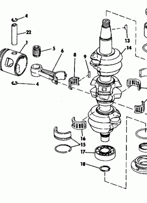 CRANKSHAFT & PISTON