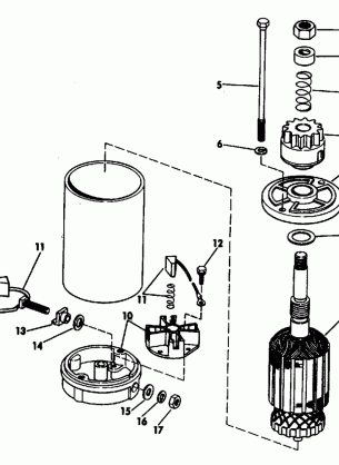 ELECTRIC STARTER AMERICAN BOSCH 10629-23-M030SM