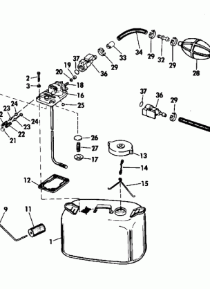 FUEL TANK - 6 GAL