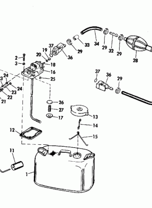 FUEL TANK-6 GALLON