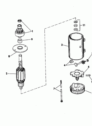 ELECTRIC STARTER PRESTOLITE MODELS MJL-4005