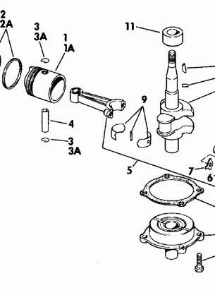 CRANKSHAFT & PISTON