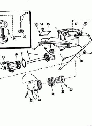 GEARCASE - WEEDLESS DRIVE