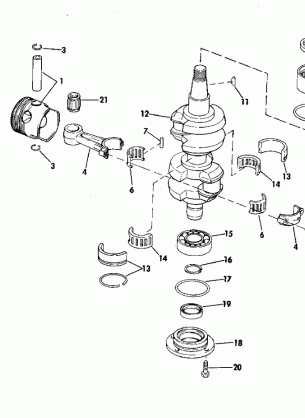 CRANKSHAFT & PISTON