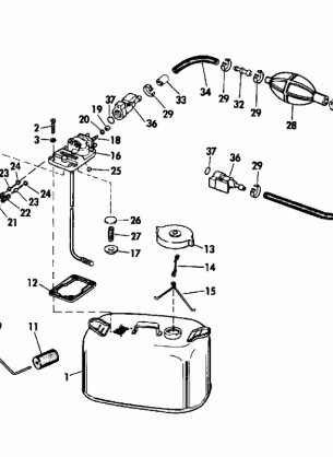 FUEL TANK-6 GALLON