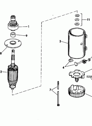 ELECTRIC STARTER PRESTOLITE MODELS MGL-4109