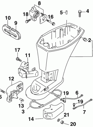 DRIVESHAFT HOUSING