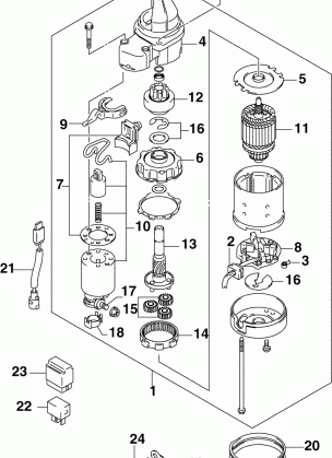 STARTER MOTOR